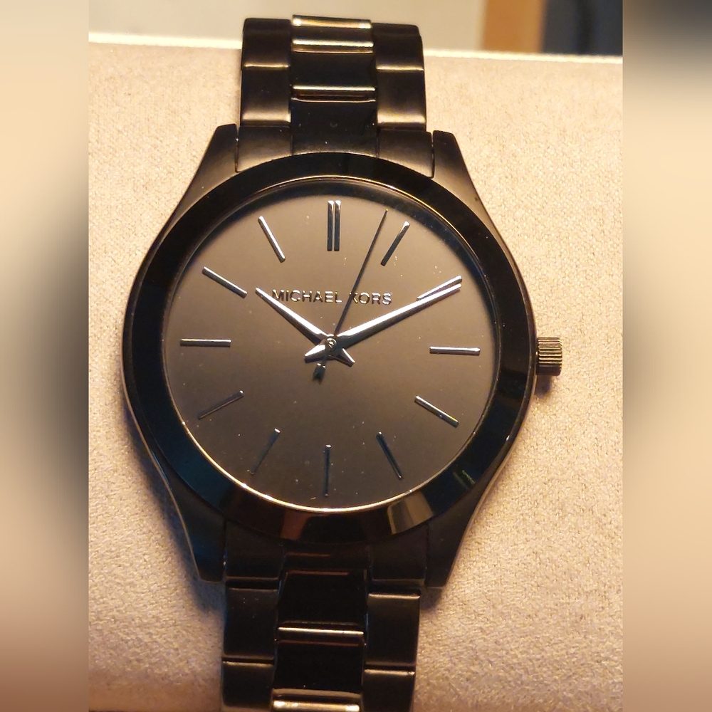 Michael Kors runway black watch